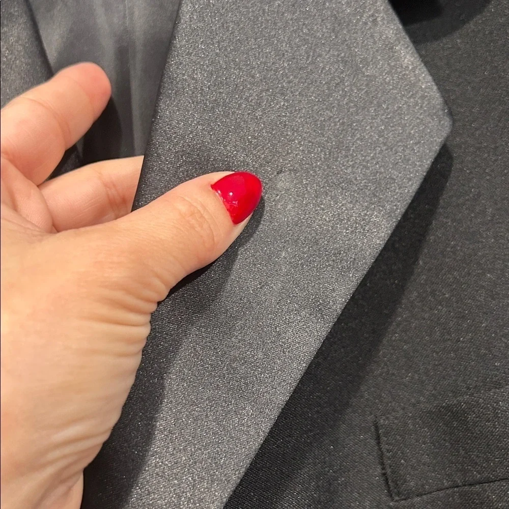 Classic Black Tuxedo Jacket me s 44r satin lapel